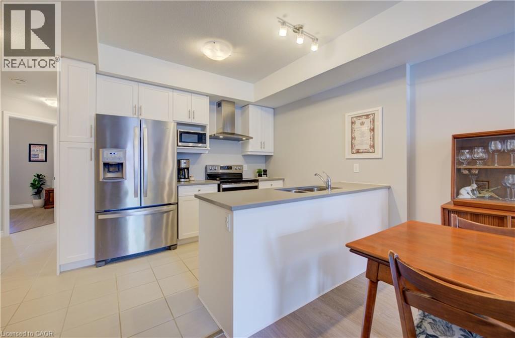 156 Wheat Lane, Kitchener, ON - Indoor Photo Showing Kitchen With Double Sink