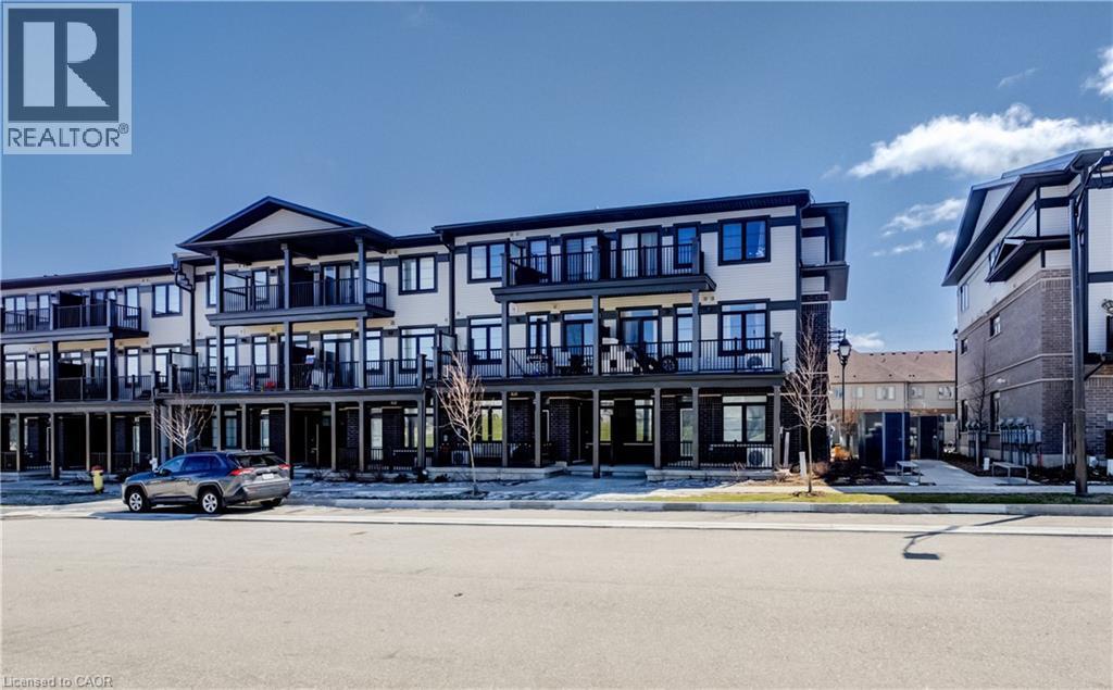 156 Wheat Lane, Kitchener, ON - Outdoor With Balcony