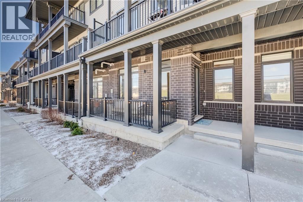 156 Wheat Lane, Kitchener, ON - Outdoor With Balcony
