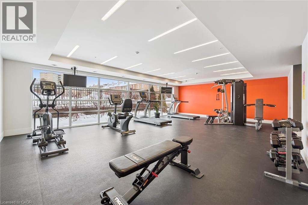 15 Prince Albert Boulevard Unit# 309, Kitchener, ON - Indoor Photo Showing Gym Room