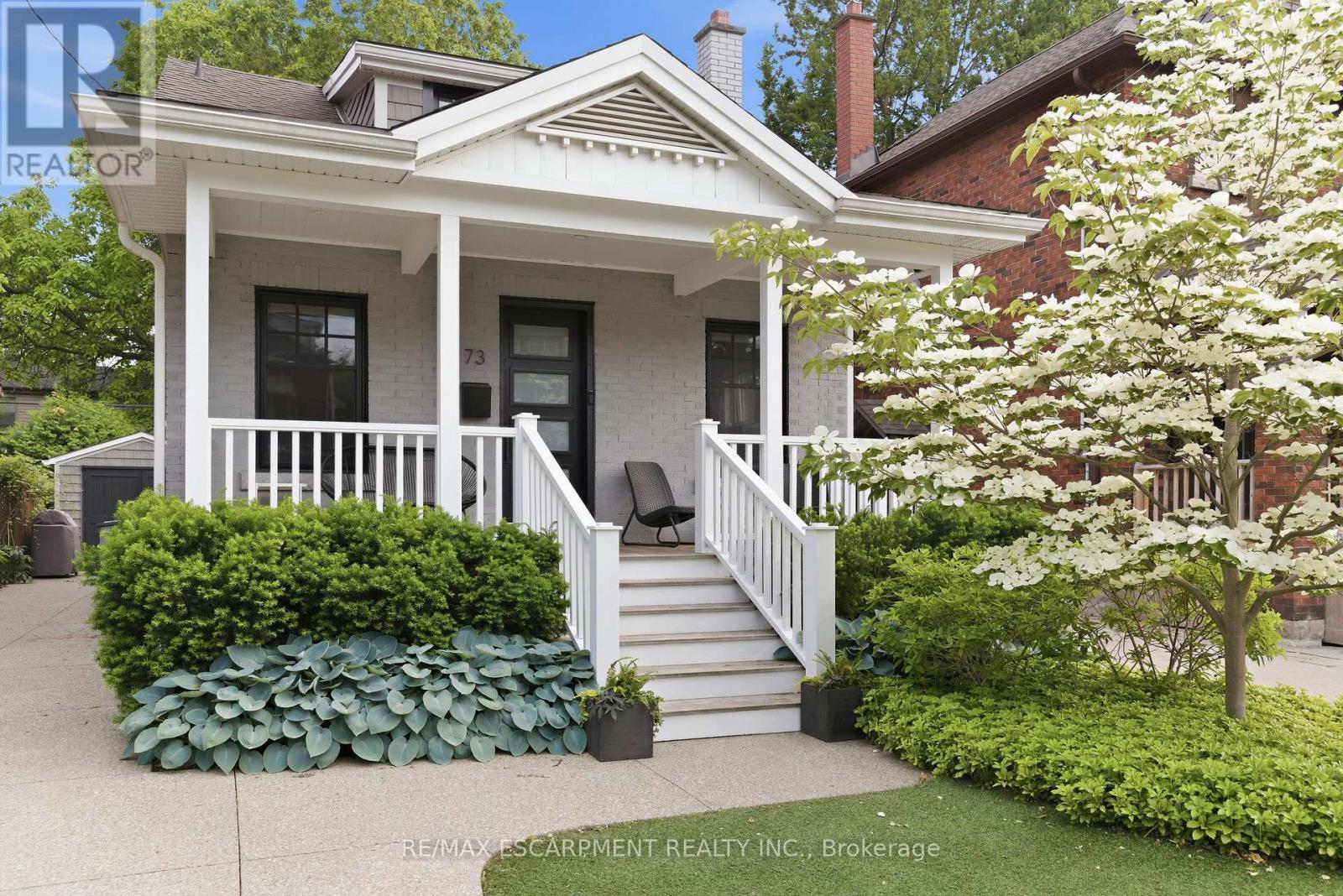 Fully redone exterior! - 73 Arkell Street, Hamilton, ON - Outdoor With Deck Patio Veranda