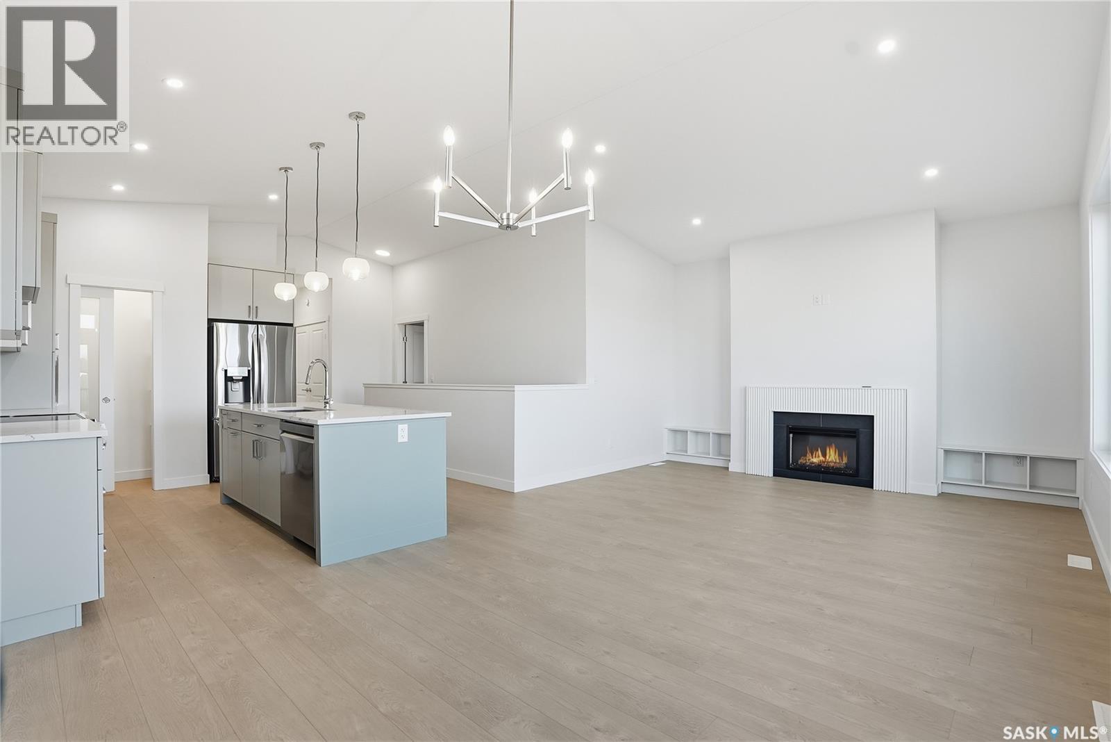 151 Nazarali Way, Saskatoon, SK - Indoor Photo Showing Kitchen With Upgraded Kitchen