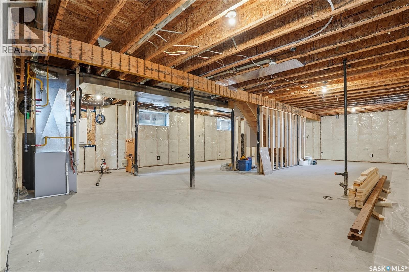 151 Nazarali Way, Saskatoon, SK - Indoor Photo Showing Basement