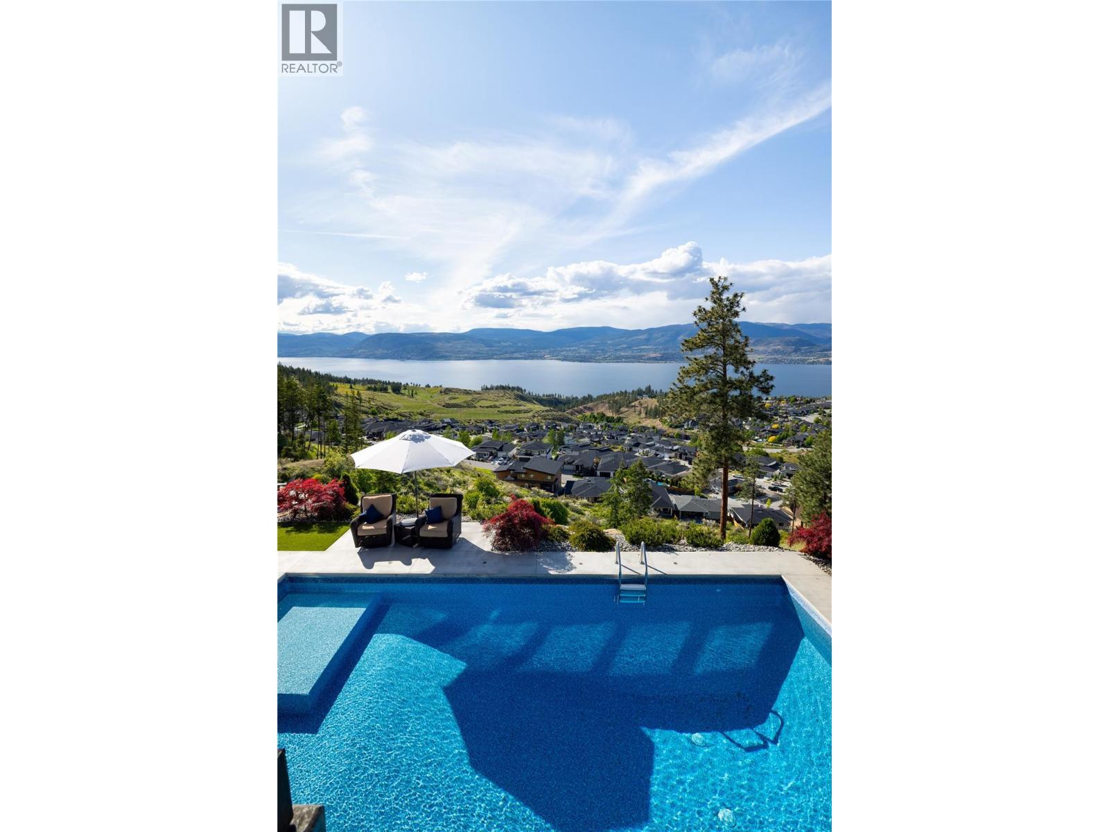 5650 The Edge Place Unit# 111, Kelowna, BC - Outdoor With In Ground Pool With View