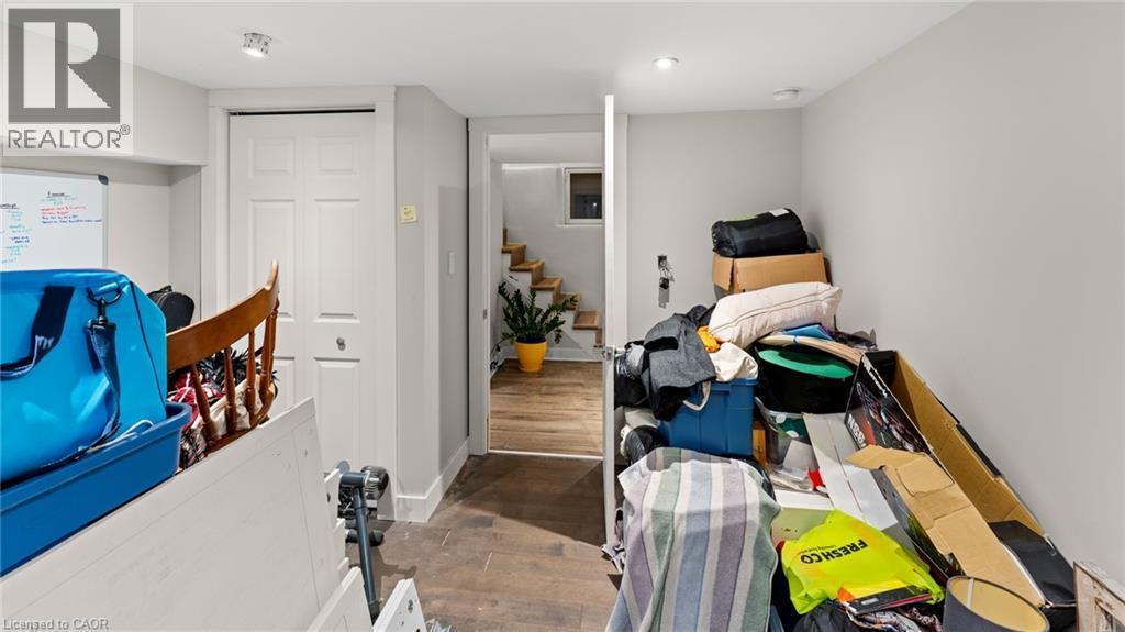 Bedroom with light wood-style floors and recessed lighting - 58 Hohner Avenue, Kitchener, ON - Indoor Photo Showing Other Room