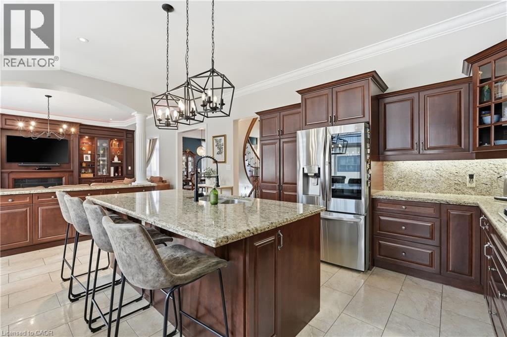 240 Cloverleaf Drive, Ancaster, ON - Indoor Photo Showing Kitchen With Stainless Steel Kitchen With Upgraded Kitchen
