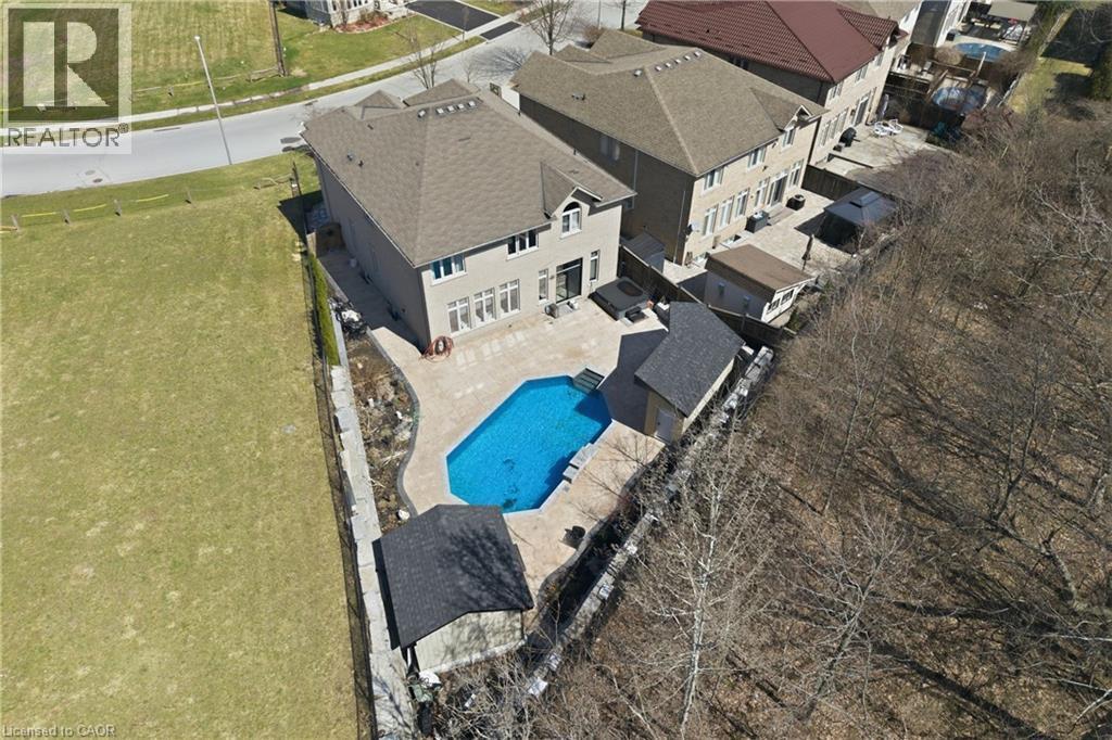 240 Cloverleaf Drive, Ancaster, ON - Outdoor With In Ground Pool With View