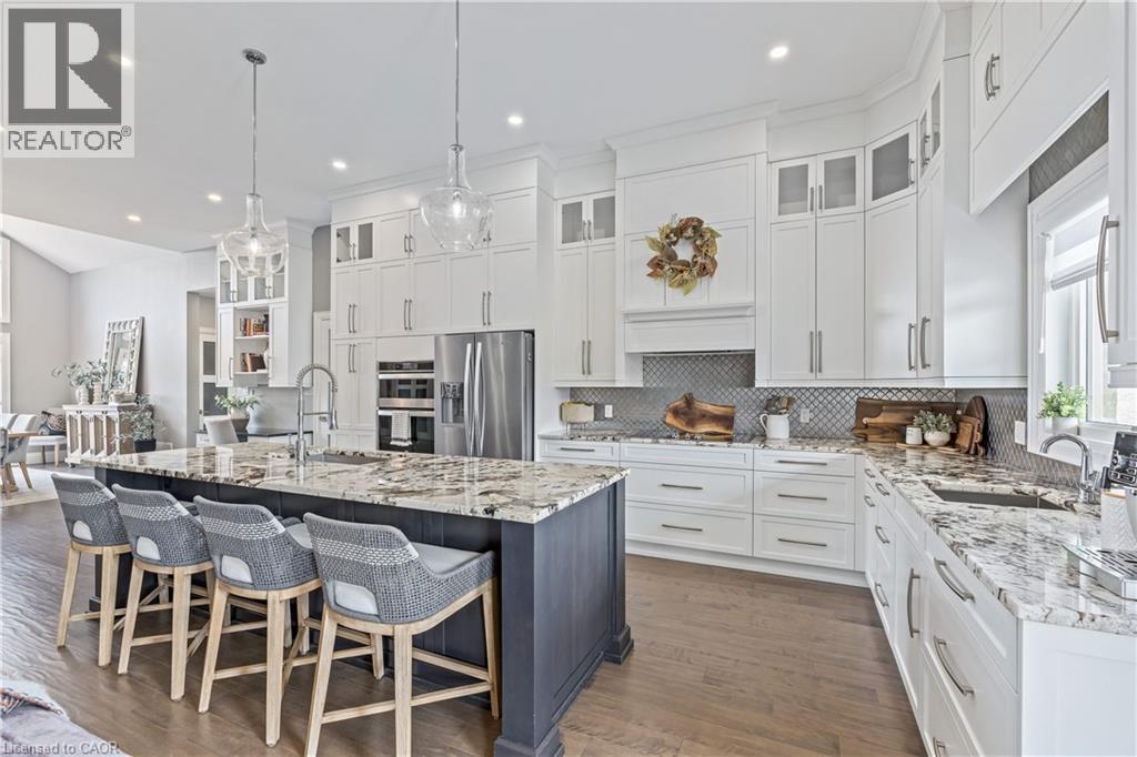 9677 Tenth Sideroad, Erin, ON - Indoor Photo Showing Kitchen With Upgraded Kitchen