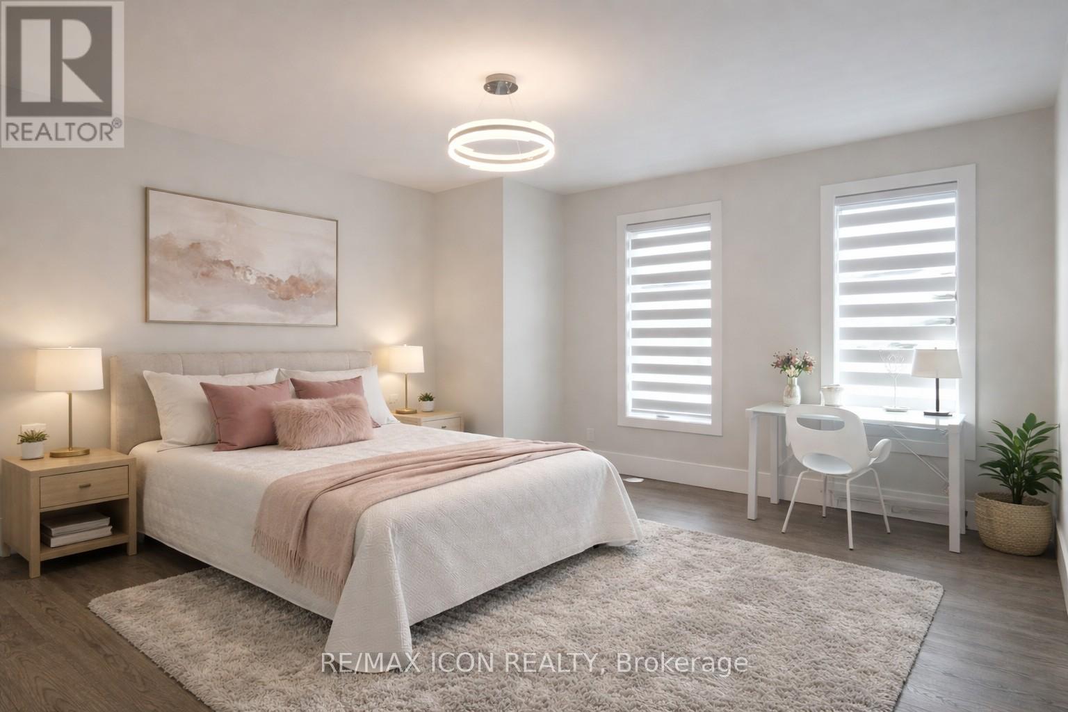 Partial Virtual Stage - 685 Meadowsweet Avenue, Waterloo, ON - Indoor Photo Showing Bedroom