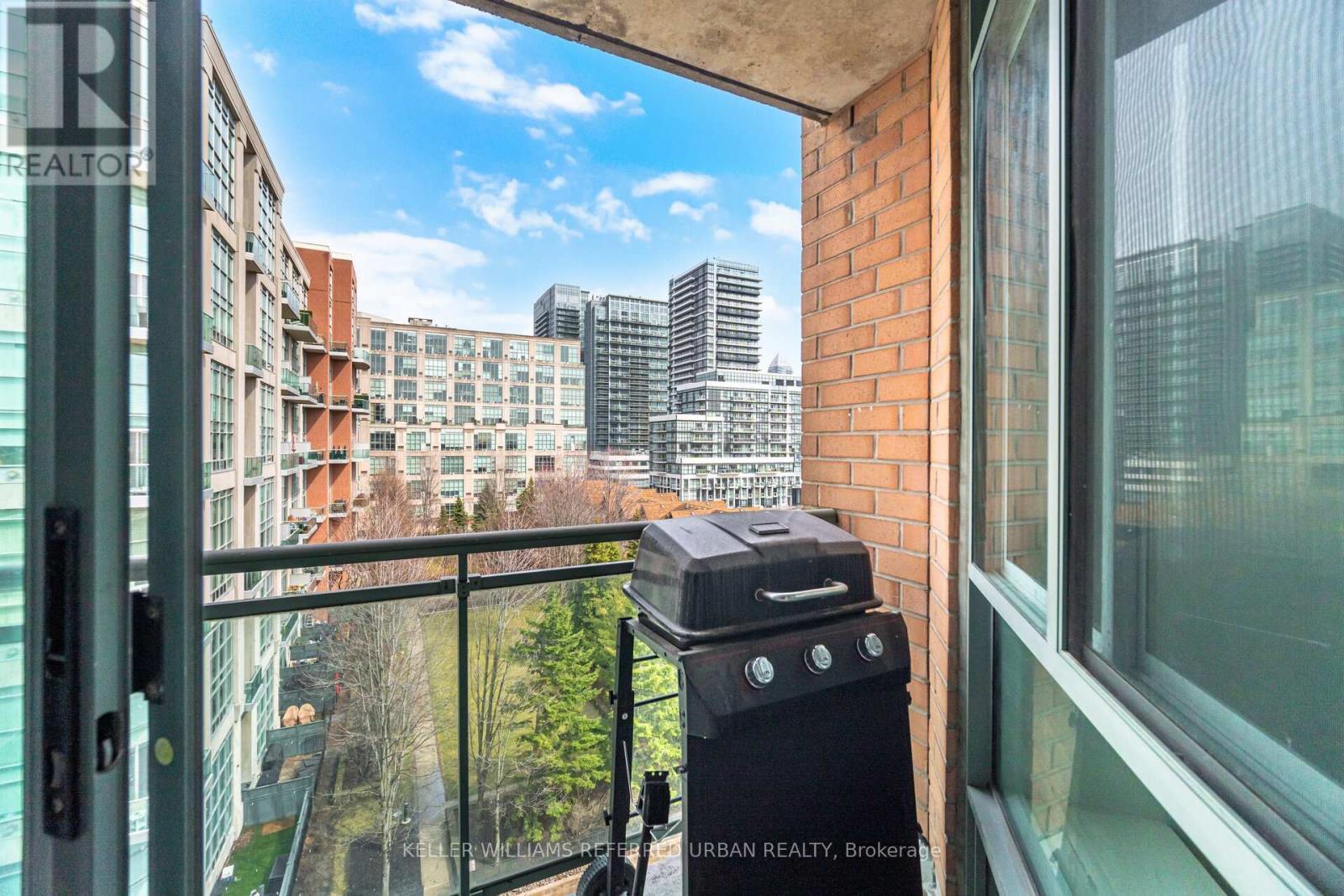 707 - 190 Manitoba Street, Toronto, ON - Outdoor With Balcony