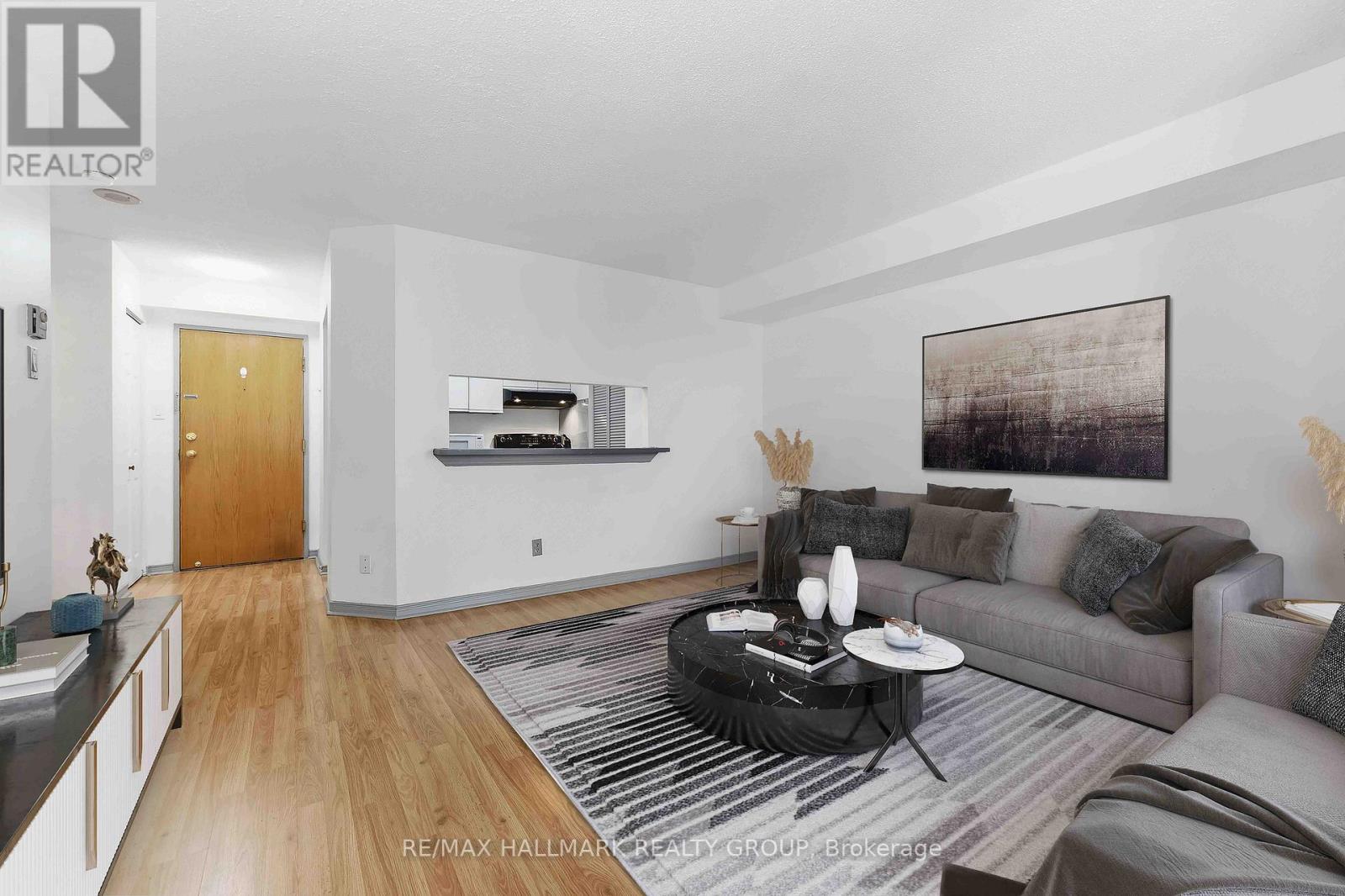 1602 - 199 Kent Street N, Ottawa, ON - Indoor Photo Showing Living Room