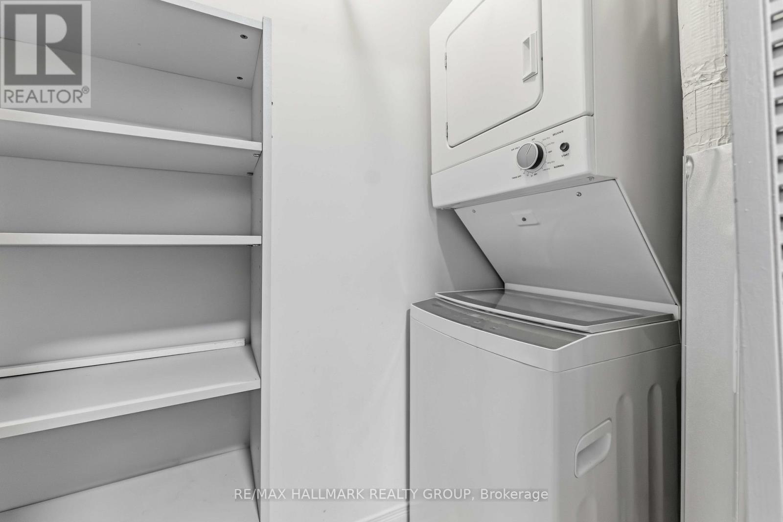 1602 - 199 Kent Street N, Ottawa, ON - Indoor Photo Showing Laundry Room