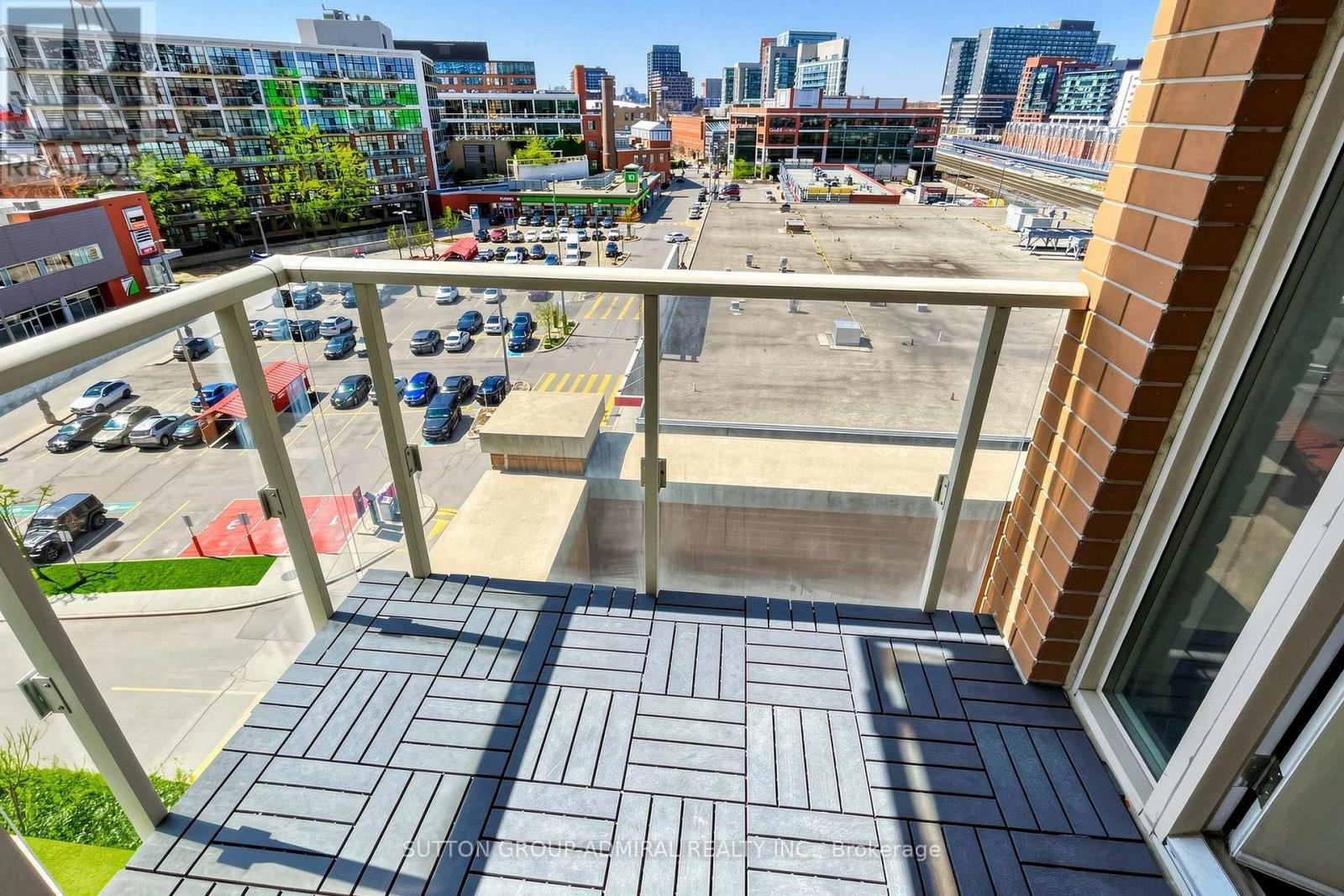 #710 - 125 Western Battery Road, Toronto, ON - Outdoor With Balcony With View