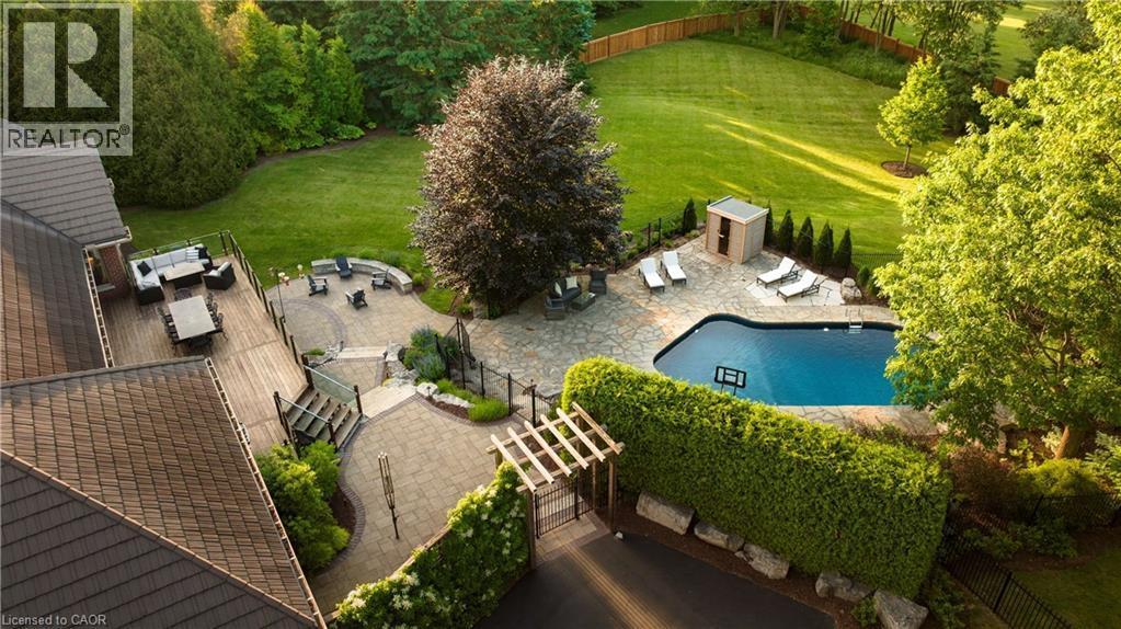 18 Fox Run Drive, Puslinch, ON - Outdoor With In Ground Pool With Deck Patio Veranda