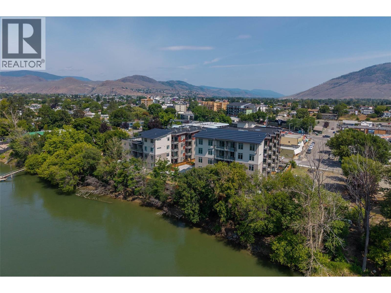 215 Royal Avenue Unit# 402, Kamloops, BC - Outdoor With Body Of Water With View