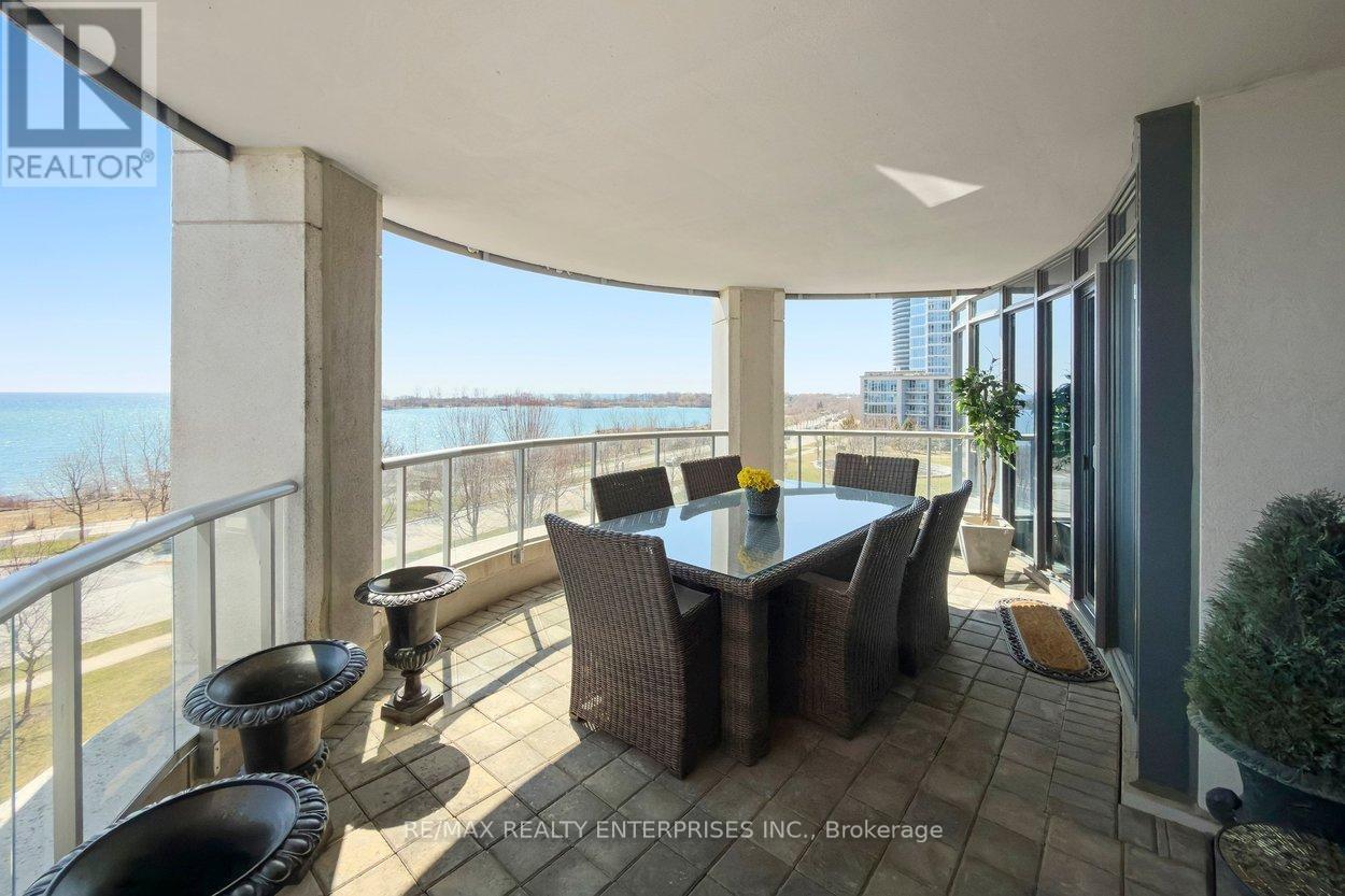 416 - 2095 Lake Shore Boulevard W, Toronto, ON - Outdoor With Body Of Water With Balcony With Exterior