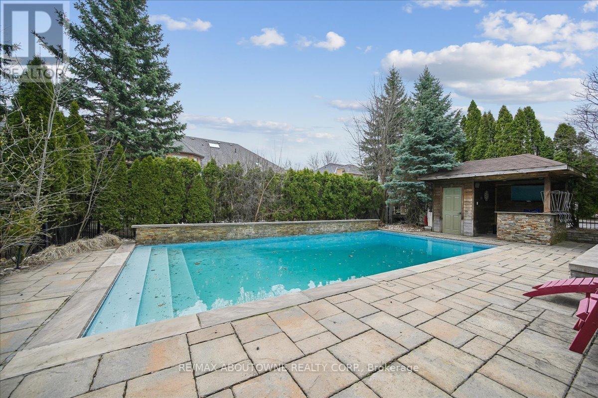 1494 The Links Drive, Oakville, ON - Outdoor With In Ground Pool