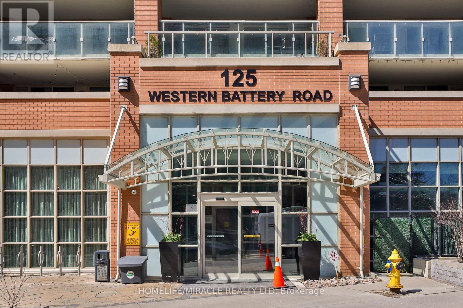2815 - 125 Western Battery Road, Toronto, ON - Outdoor With Balcony