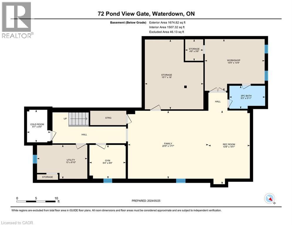 View of property floor plan - 72 Pond View Gate, Waterdown, ON - Other