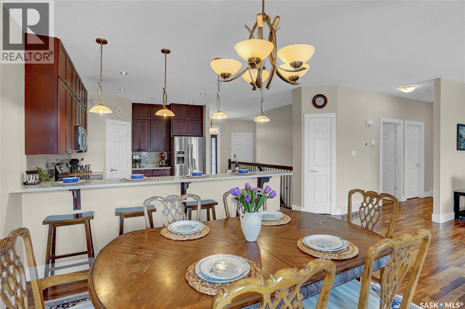 262 Blue Sage Drive, Moose Jaw, SK - Indoor Photo Showing Dining Room