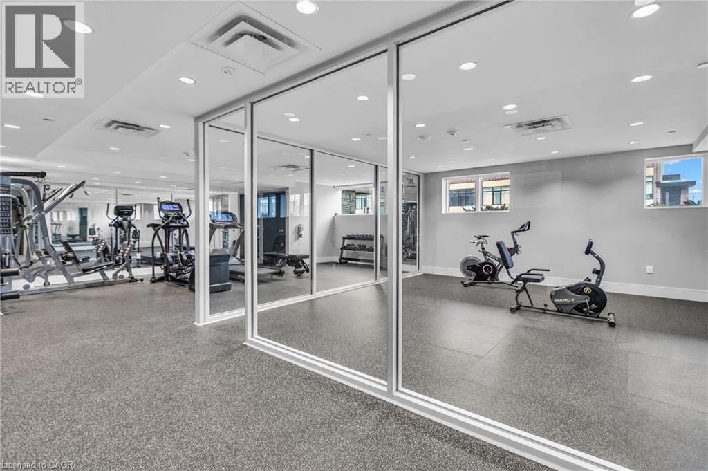 16 Markle Crescent Unit# 508, Ancaster, ON - Indoor Photo Showing Gym Room