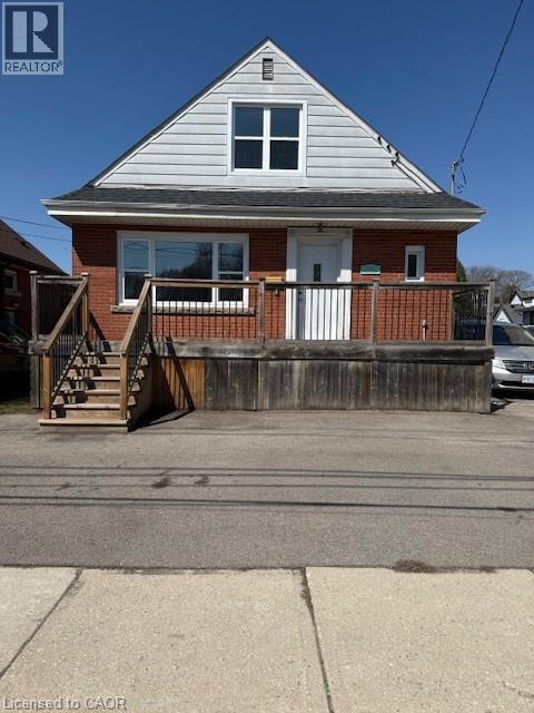 View of front of property with brick siding - 322 Upper Gage Avenue, Hamilton, ON - Outdoor
