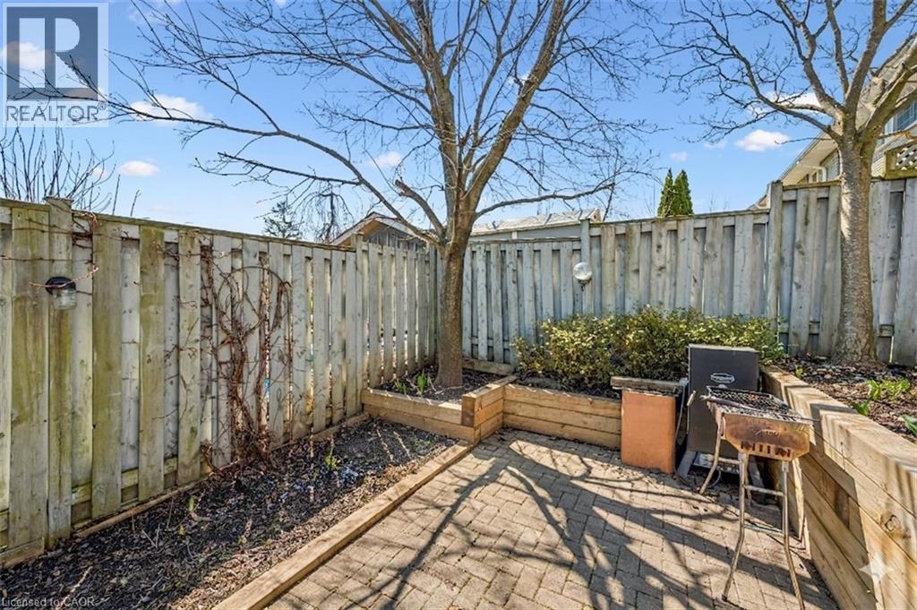 Fenced backyard with a patio - 55 Ralgreen Crescent, Kitchener, ON - Outdoor