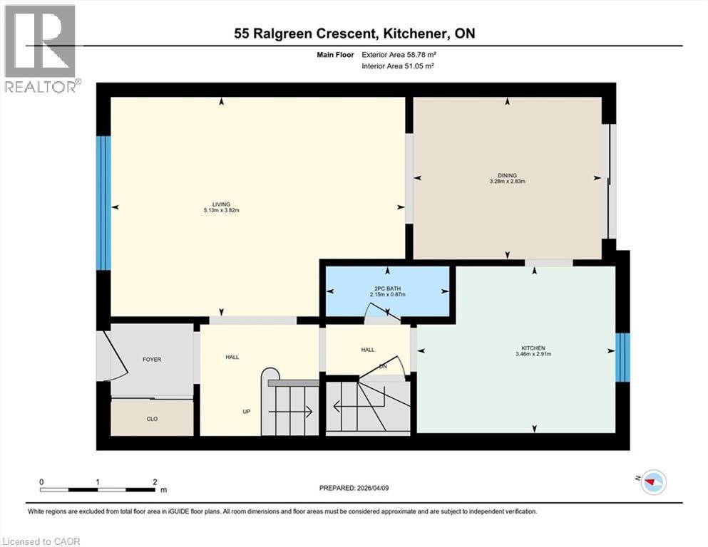 View of floor plan / room layout - 55 Ralgreen Crescent, Kitchener, ON - Other