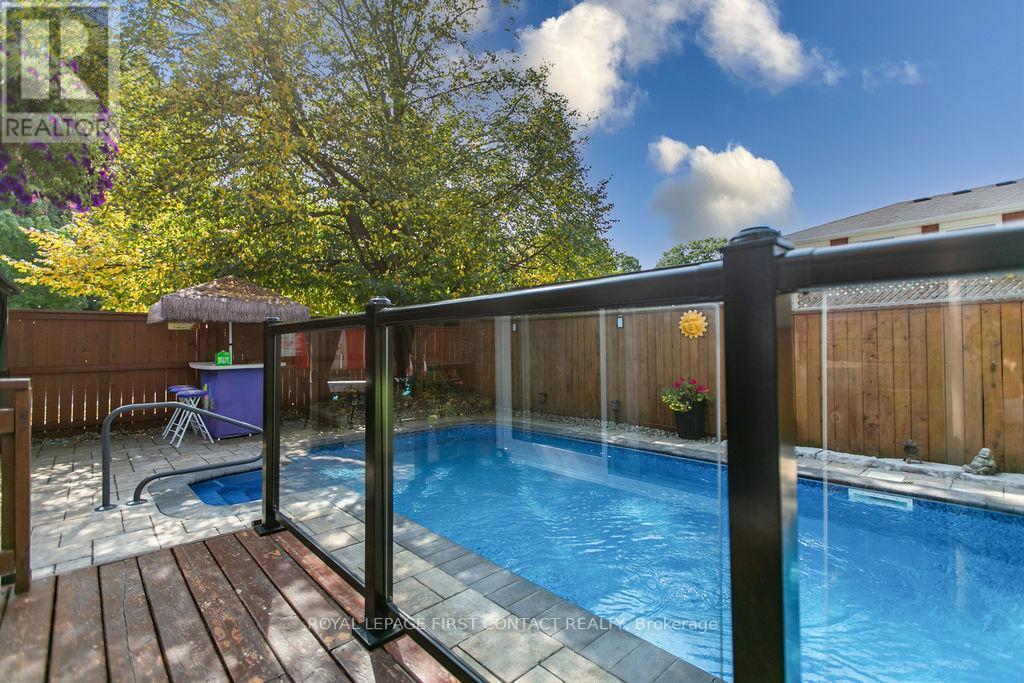 13 Irwin Drive, Barrie, ON - Outdoor With In Ground Pool With Deck Patio Veranda