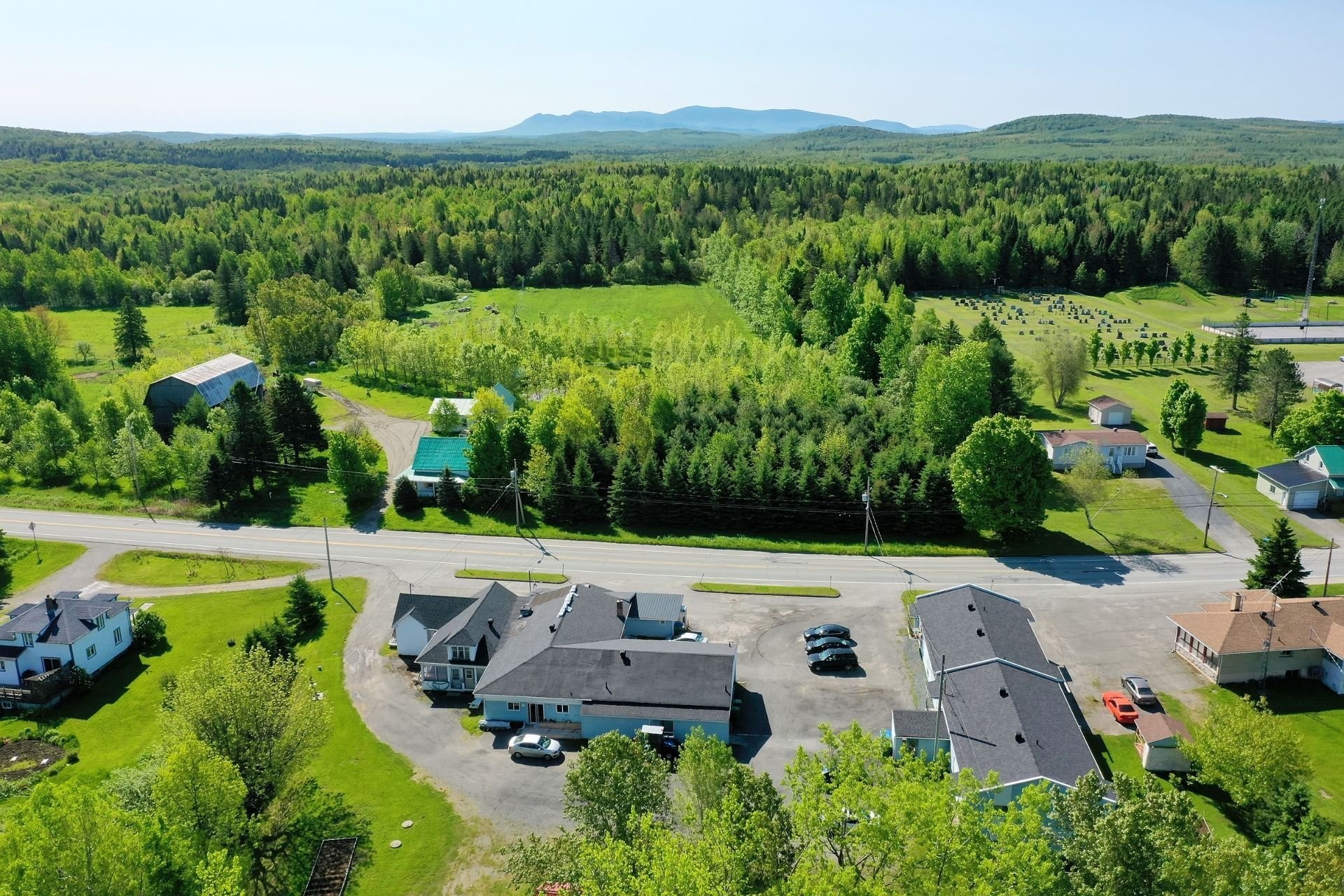 Photo aérienne - 89Z - 99Z Route 108, Lingwick, QC - Outdoor With View