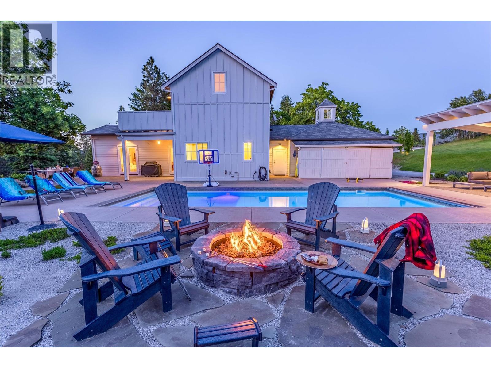 2376 Saucier Road, Kelowna, BC - Outdoor With In Ground Pool With Deck Patio Veranda