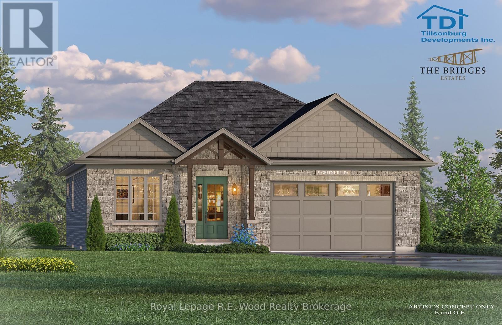 37 Greenhill Drive, Tillsonburg, ON - Outdoor With Facade