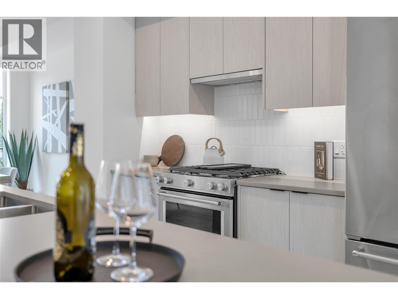 Kitchen. Photos may be of a similar home in the community. - 1455 Cara Glen Court Unit# 135, Kelowna, BC - Indoor Photo Showing Kitchen With Upgraded Kitchen