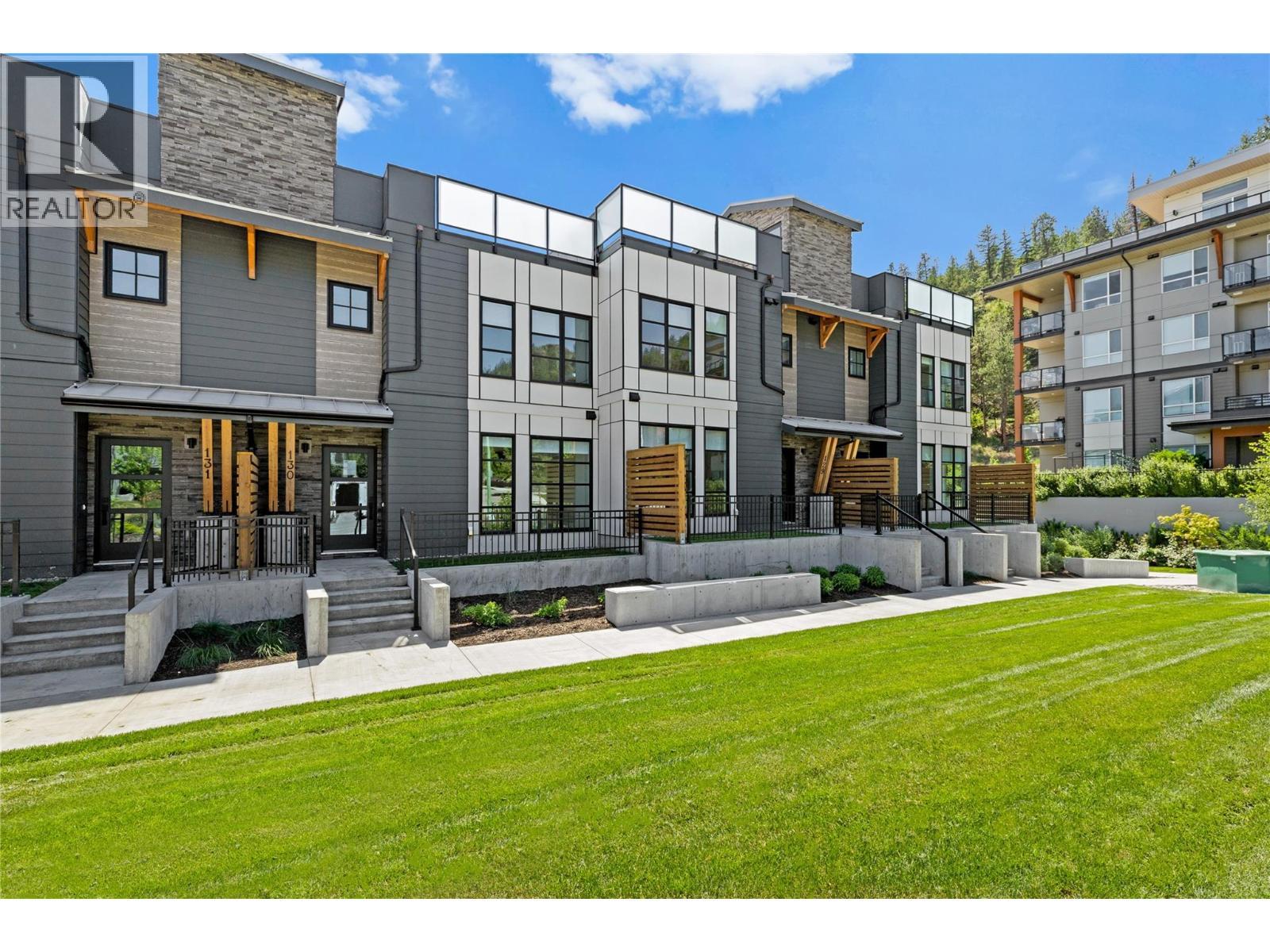 The Peaks Community - 1455 Cara Glen Court Unit# 135, Kelowna, BC - Outdoor With Deck Patio Veranda With Facade
