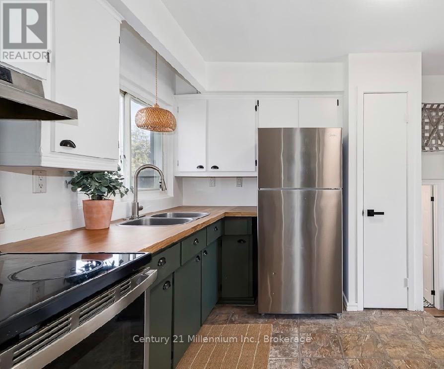 22 Dickson Road, Collingwood, ON - Indoor Photo Showing Kitchen With Double Sink