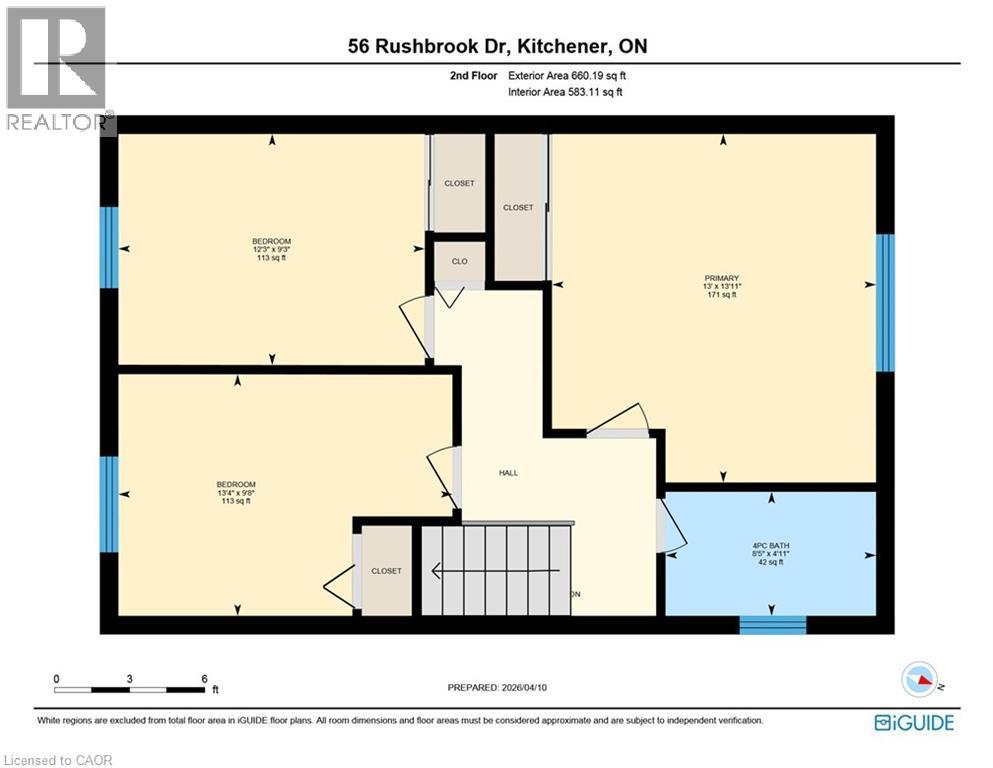 Second Floor - 56 Rushbrook Drive, Kitchener, ON - Other