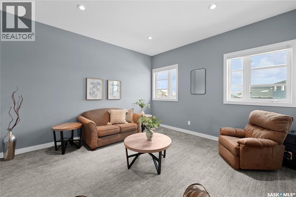 4357 Albulet Drive, Regina, SK - Indoor Photo Showing Living Room