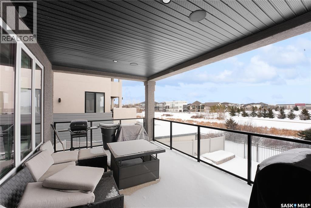 4357 Albulet Drive, Regina, SK - Outdoor With Balcony With Exterior