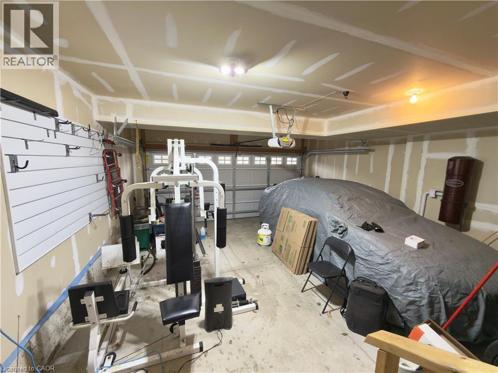 View of garage - 101 Robert Simone Way, Ayr, ON - Indoor