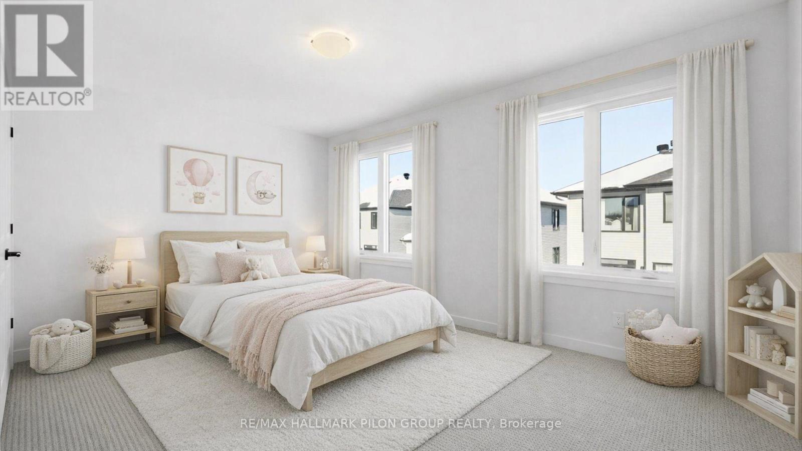 Virtually Staged - 272 Cornice Street, Ottawa, ON - Indoor Photo Showing Bedroom
