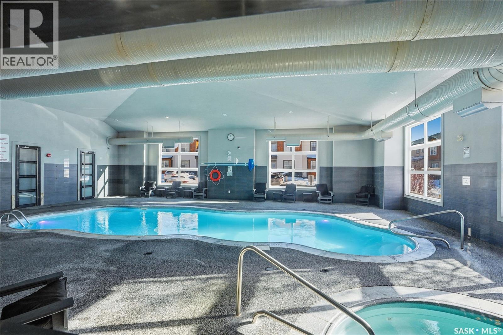 1612 1015 Patrick Crescent, Saskatoon, SK - Indoor Photo Showing Other Room With In Ground Pool