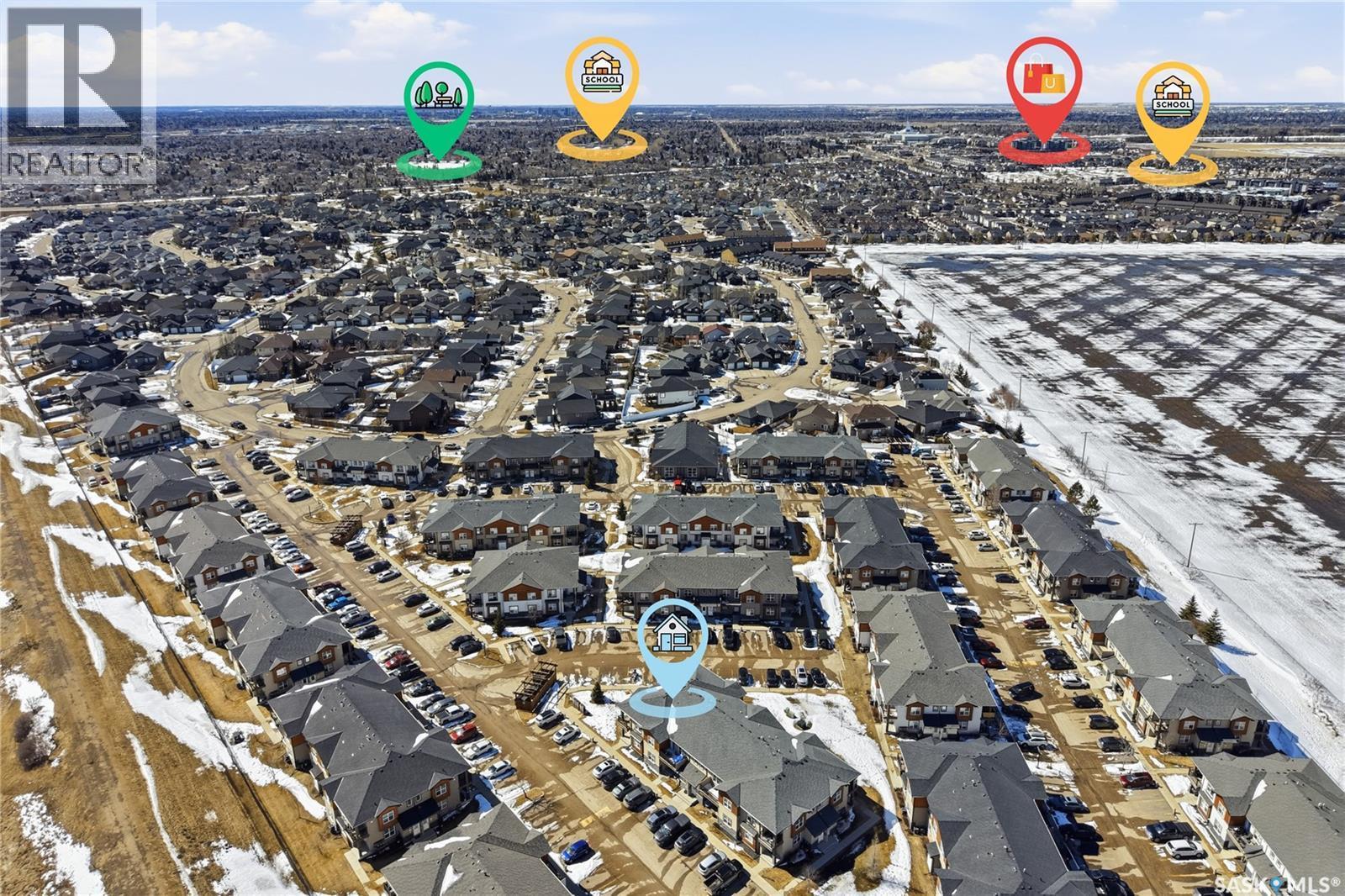 1612 1015 Patrick Crescent, Saskatoon, SK - Outdoor With View