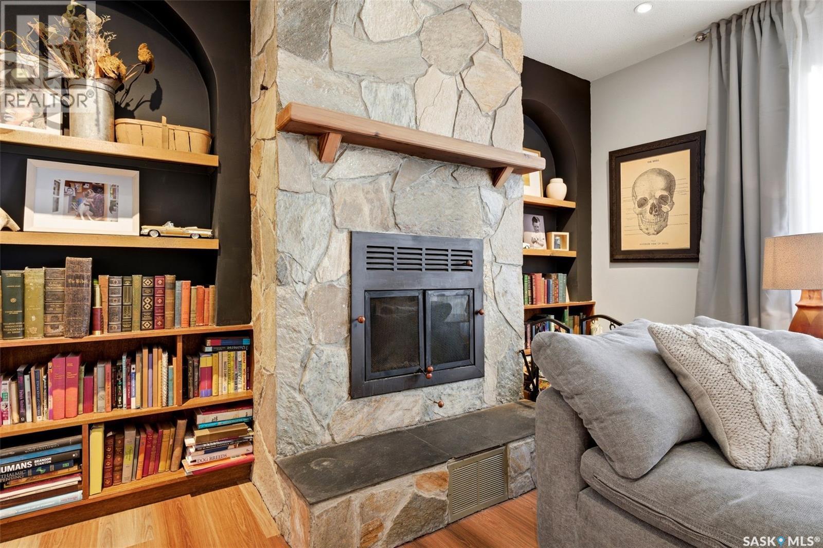 89 Patterson Drive, Regina, SK - Indoor With Fireplace