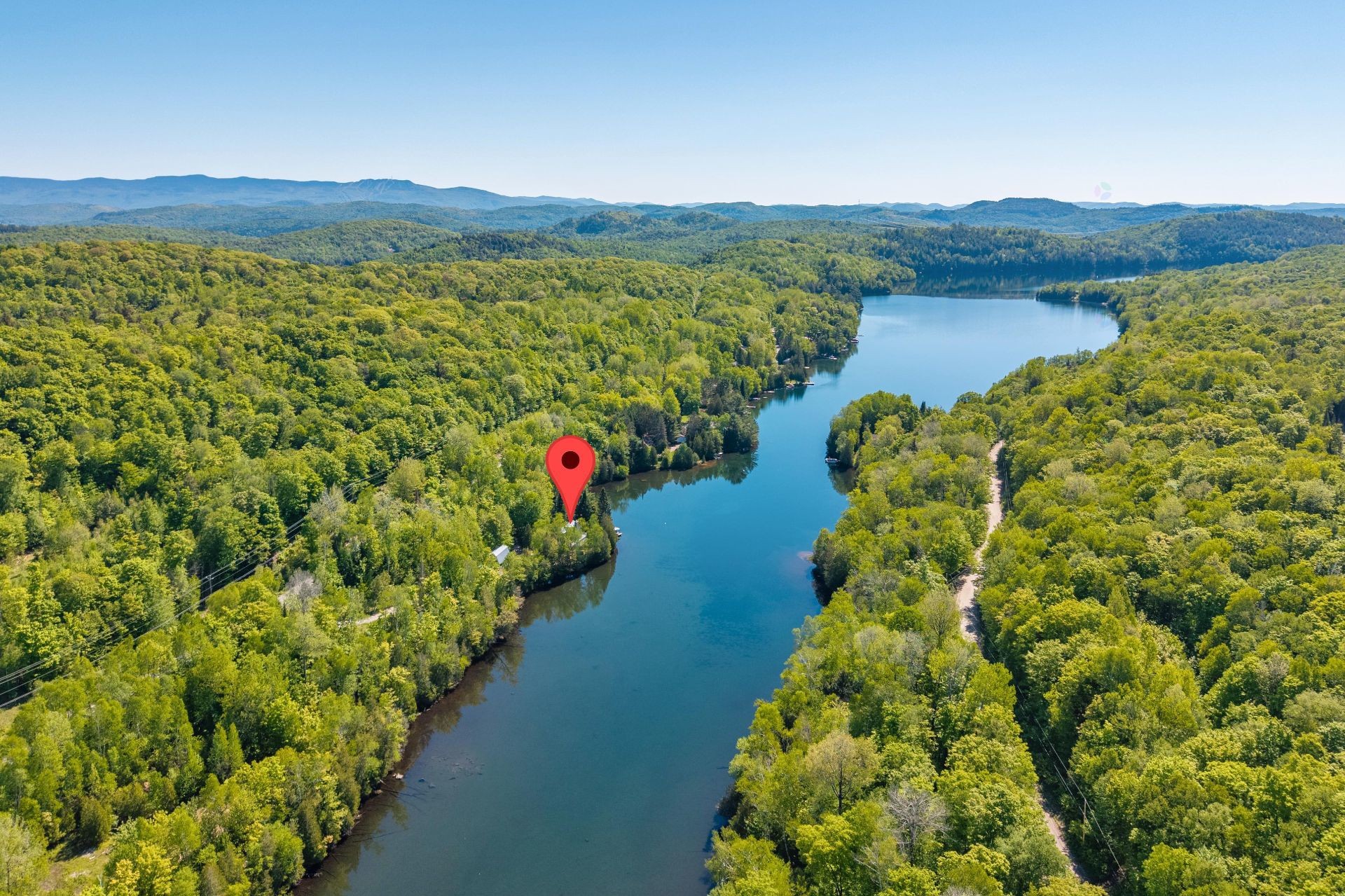 Vue d'ensemble - 2909 Route Des Érables, La Conception, QC - Outdoor With Body Of Water With View