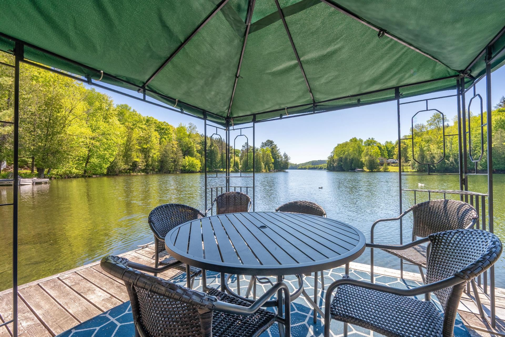 Vue sur l'eau - 2909 Route Des Érables, La Conception, QC - Outdoor With Body Of Water With Deck Patio Veranda With Exterior