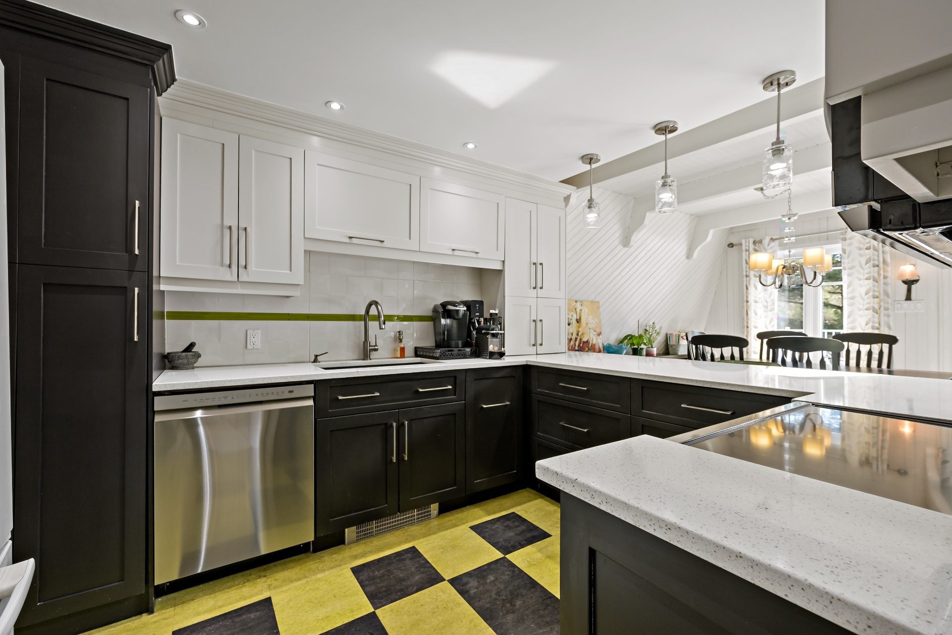 Cuisine - 2909 Route Des Érables, La Conception, QC - Indoor Photo Showing Kitchen With Double Sink With Upgraded Kitchen
