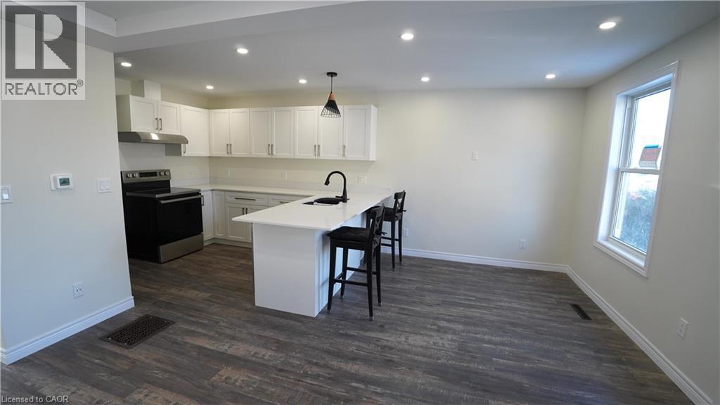 246 Forest Avenue, Hamilton, ON - Indoor Photo Showing Kitchen With Upgraded Kitchen