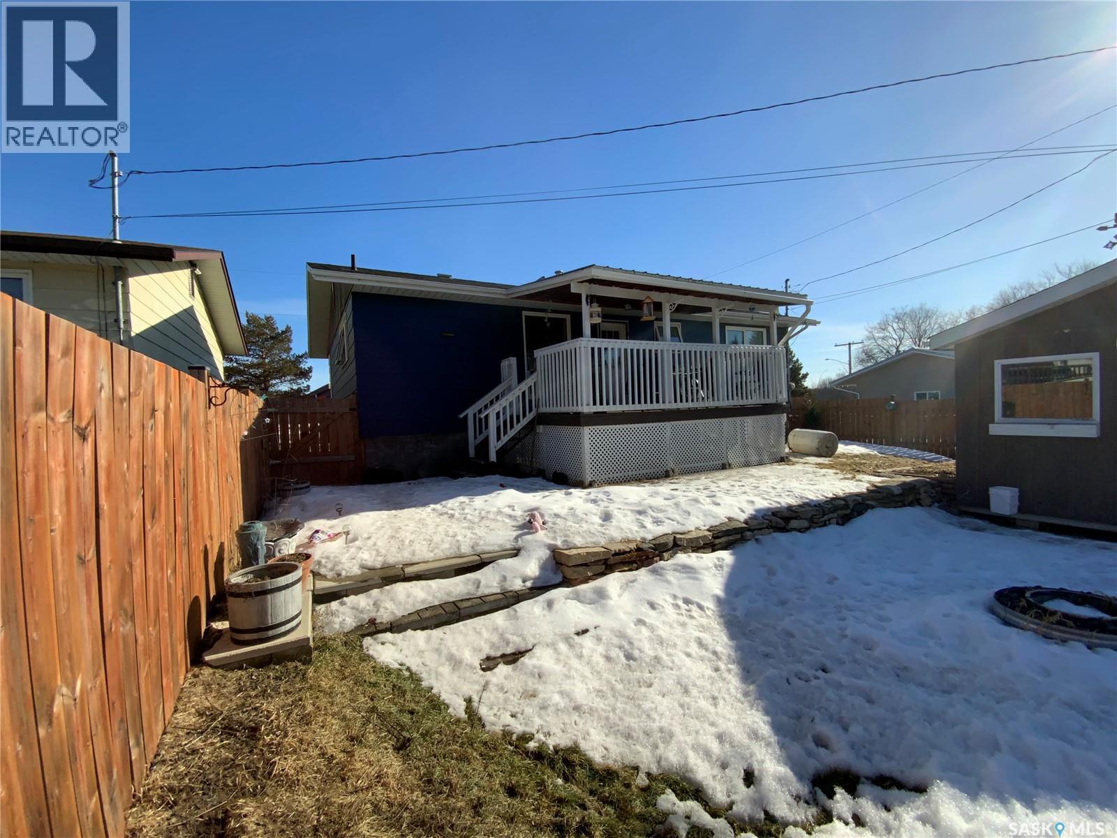 94 Gilbert Street, Big River, SK - Outdoor With Deck Patio Veranda With Exterior