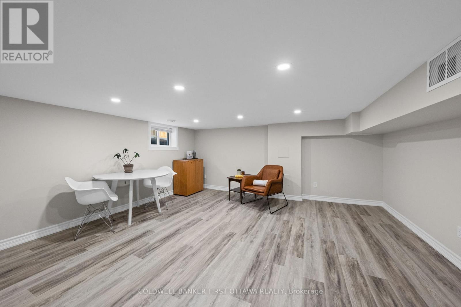 Fully finished basement w potlights above. - 12 Stevenson Avenue, Ottawa, ON - Indoor