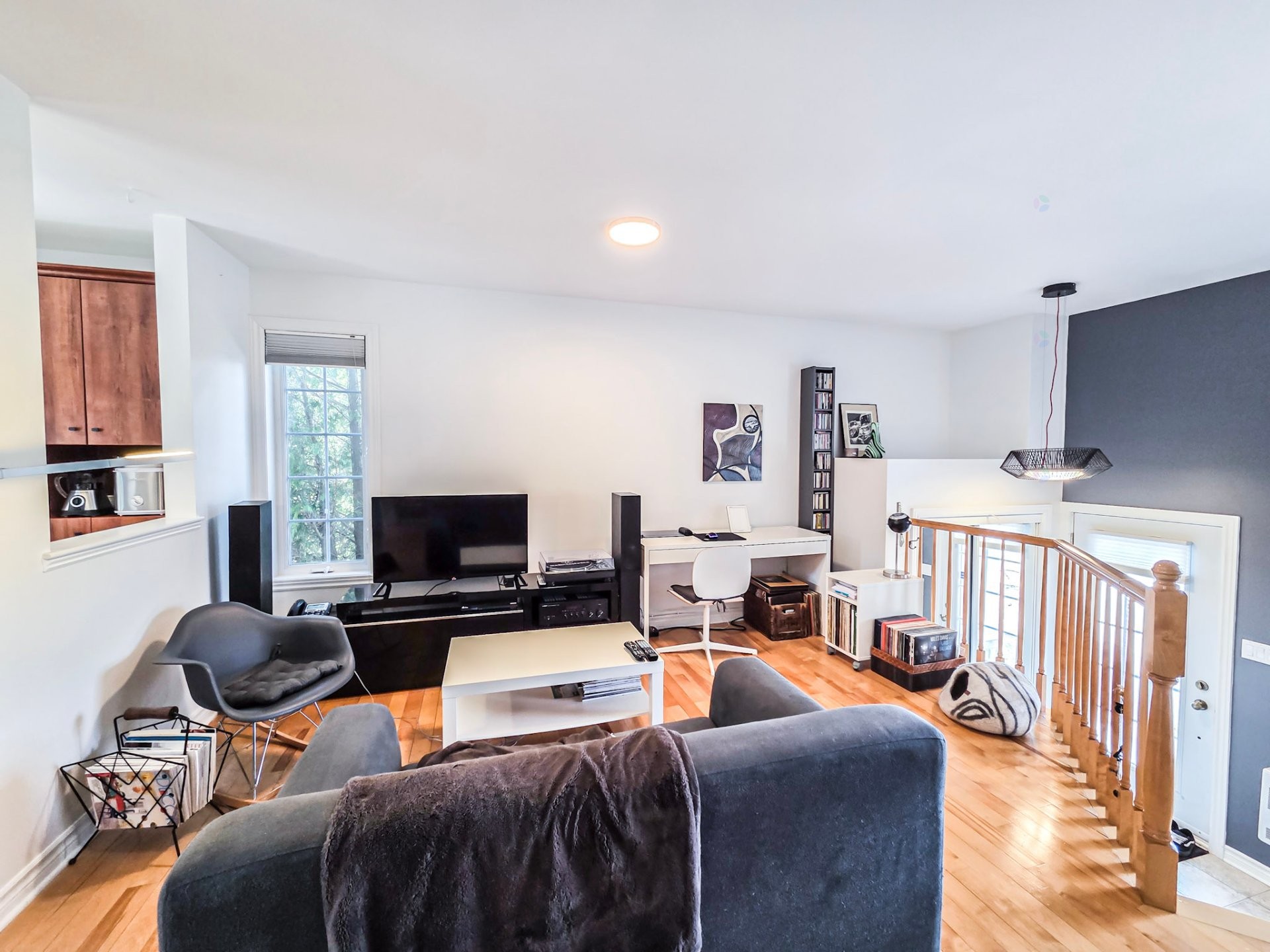 Living Room - 310 Rue Mary, Lachute, QC - Indoor Photo Showing Office